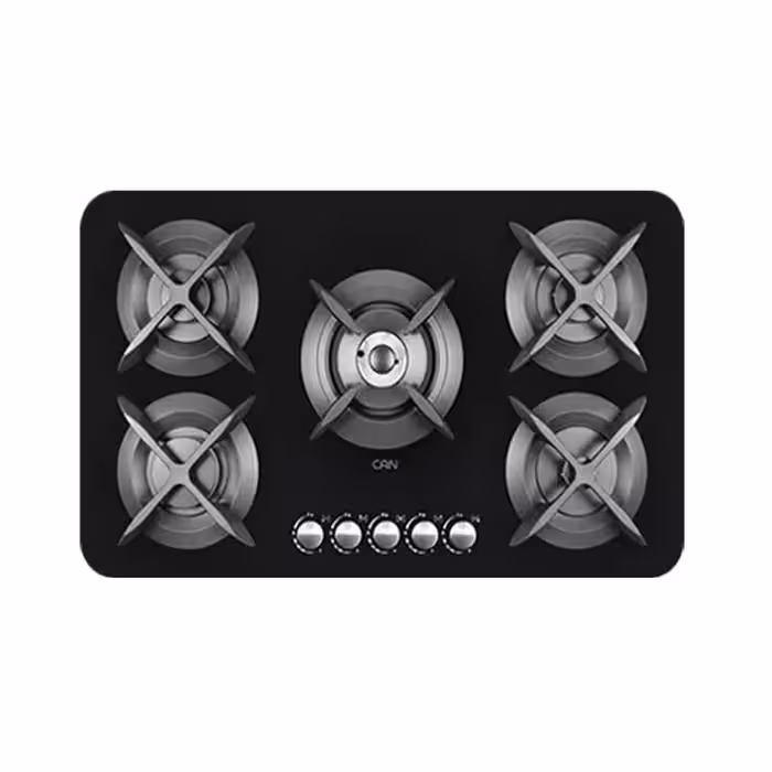 گاز کن شیشه ای مدل Apple مشکی