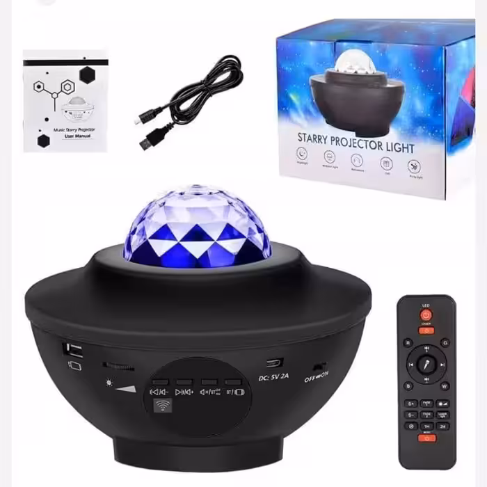 پروژکتور اسپیکر کهکشانی لیزری کنترلی دو اسپیکره