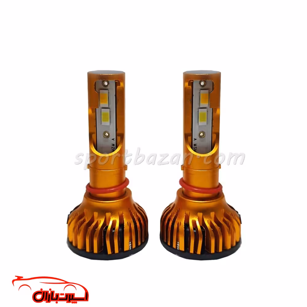 هدلایت دو رنگ D65 پایه H4 با یک سال گارانتی تعویض برند MZM
