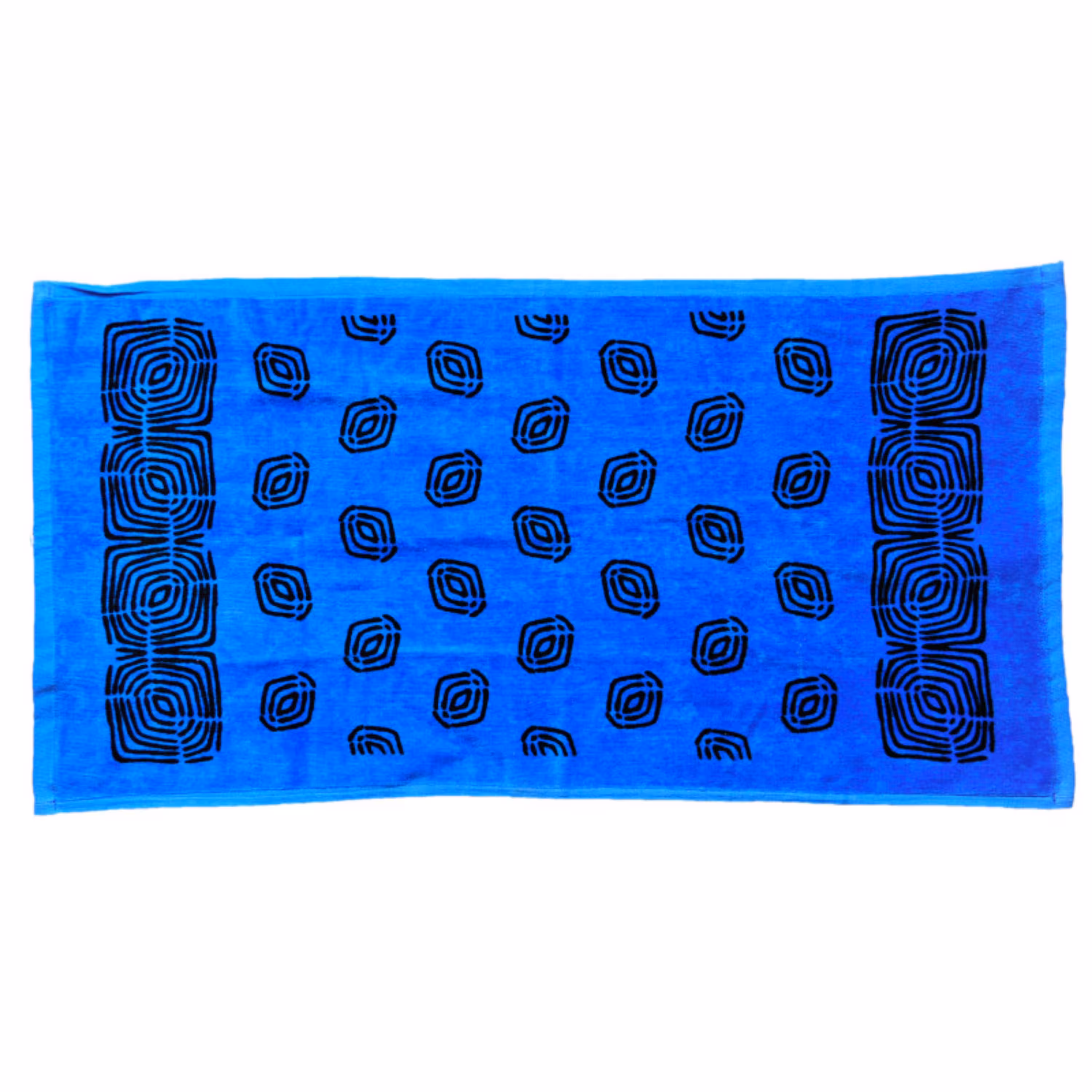 حوله دست و صورت پودایران طرح سپهر شالی سایز 40در80 (100درصد پنبه) بدون پرزدهی