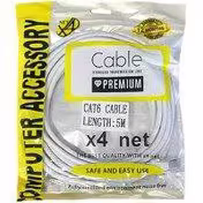 کابل شبکه CAT5- 1M برند X4TECH