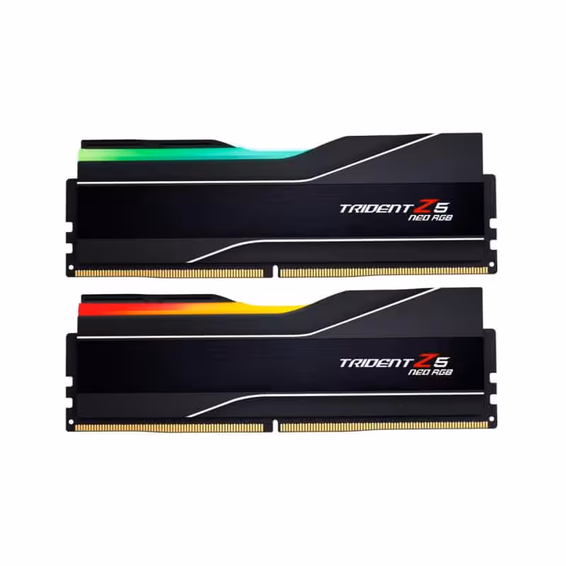 رم جی اسکیل مدل G.SKILL TRIDENT Z5 NEO RGB 64GB 6000MT BLACK CL30 Dual - For AMD