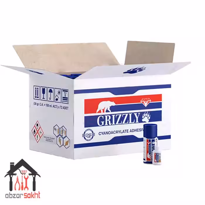 چسب 123 گریزلی 100 میل کارتن 72 عددی