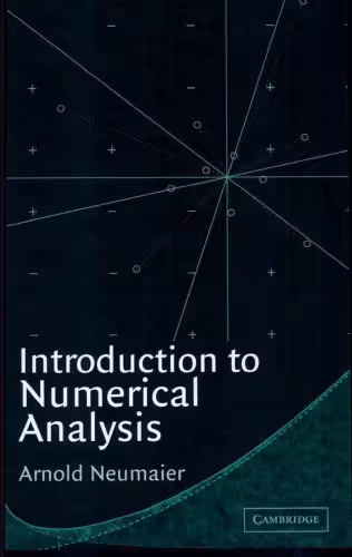 خرید و دانلود نسخه کامل کتاب Introduction to Numerical Analysis