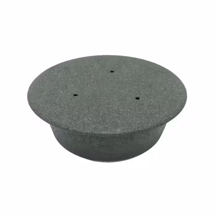 قالب ته چین گرد کف برآمده در دار