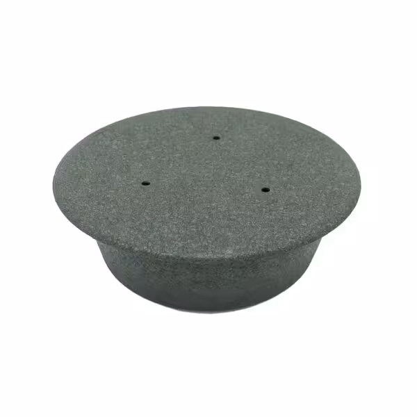 قالب ته چین گرد کف برآمده در دار