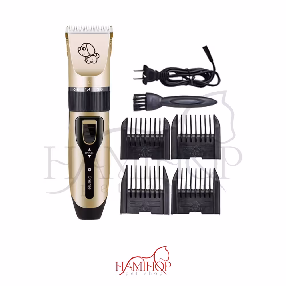 کیت اصلاح و کوتاهی موهای سگ و گربه pet grooming hair clipper kit