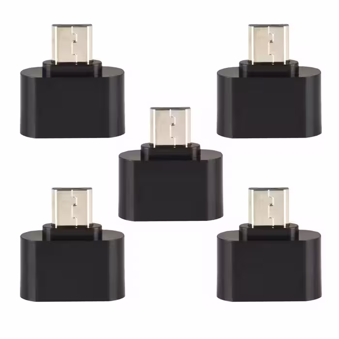 مبدل OTG microUSB کد 022 بسته 5 عددی