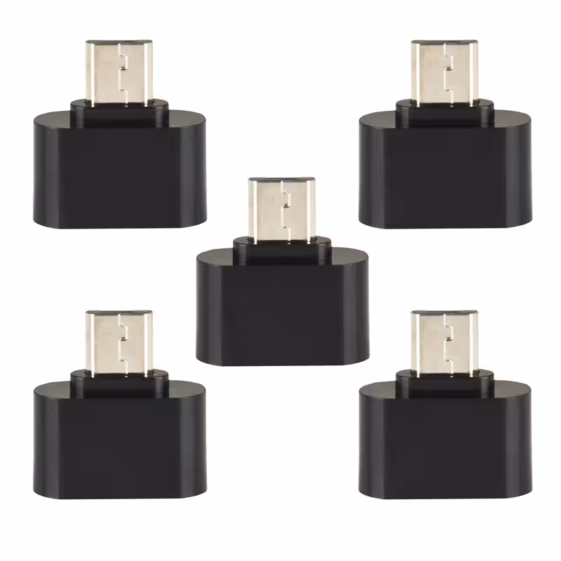 مبدل OTG microUSB کد 022 بسته 5 عددی