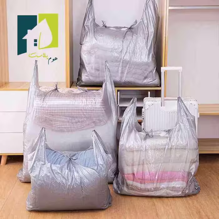 پلاستیک دسته دار ضخیم و بزرگ ده عددی