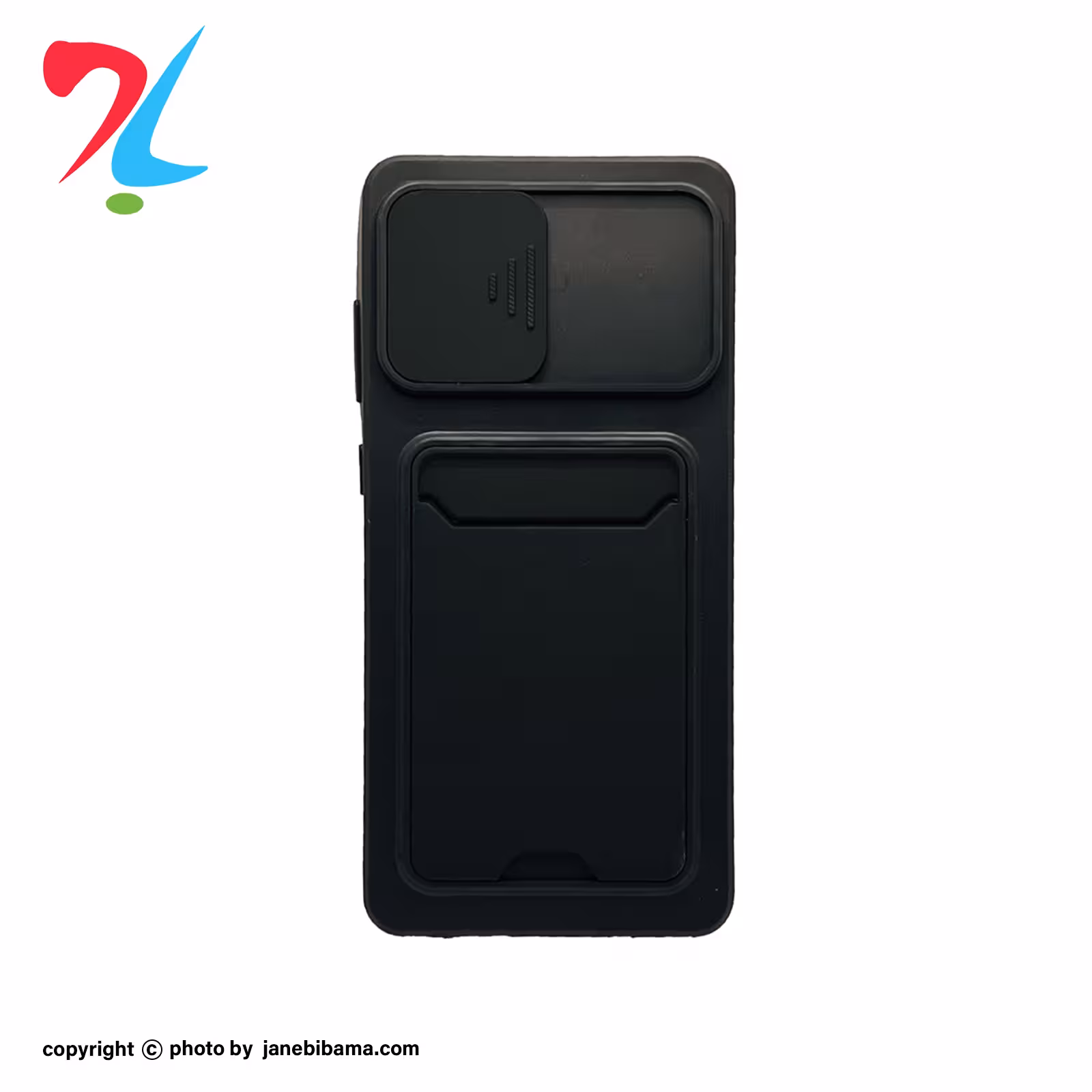 کاور مدل جا کارتی دار مناسب برای گوشی موبایل سامسونگ GALAXY A12-رنگ مشکی