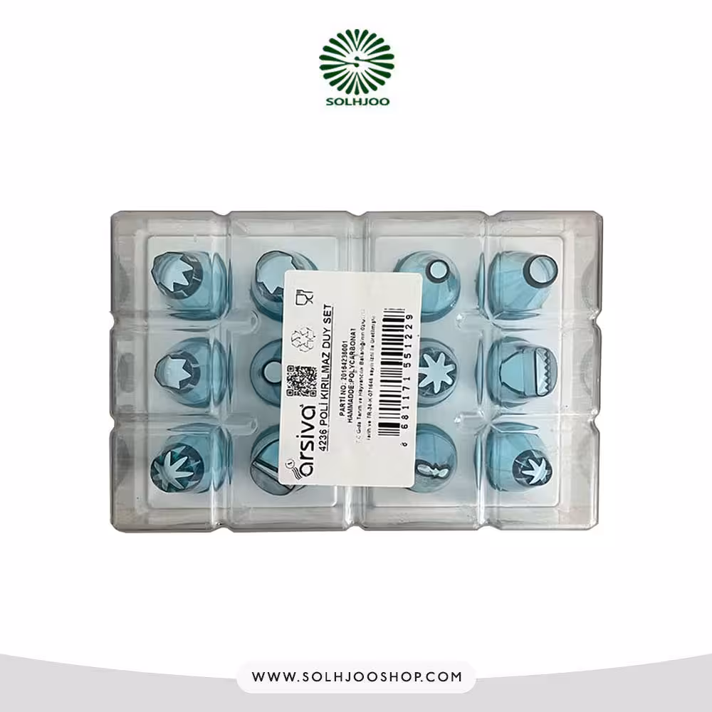 ماسوره پلاستیکی بزرگ 12 عددی ARSIVA