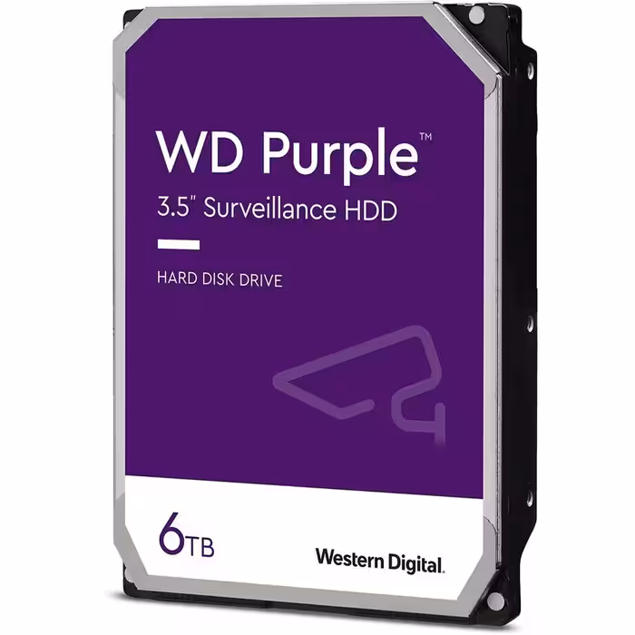 هارددیسک اینترنال وسترن دیجیتال HDD 6TB SC HA520 PURPLE