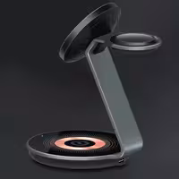 شارژ رومیزی مدل 3in1 Magnetic Wireless charger XQ-01