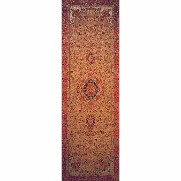 رومیزی رانر ترمه نفیس ابریشم کد TRRA67