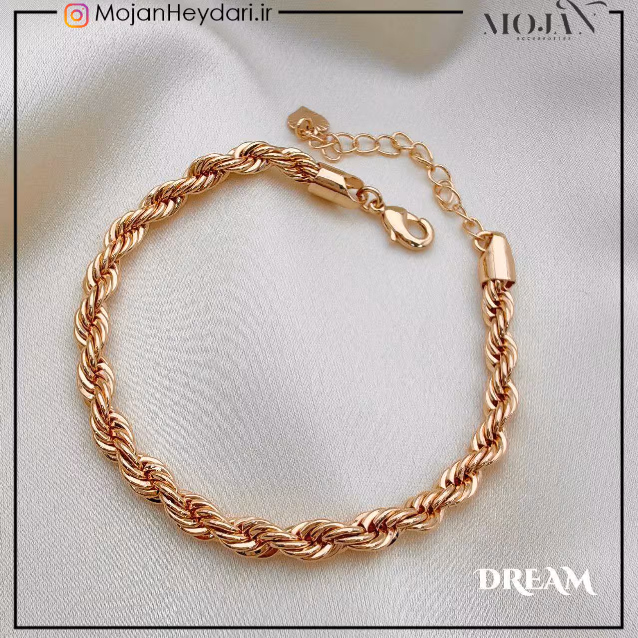 دستبند زنانه ژوپینگ کد xpd1009