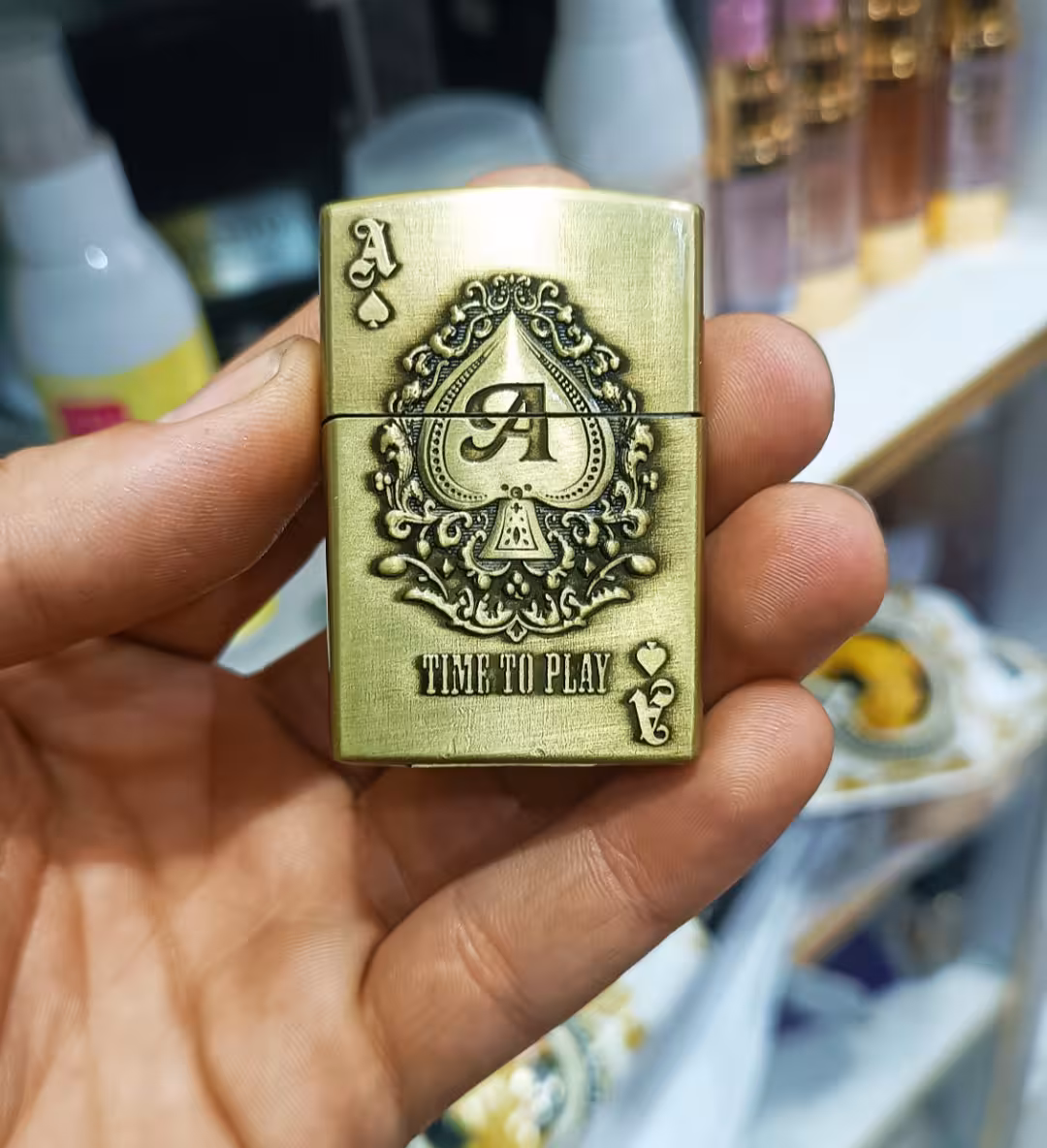 فندک لاکچری طلایی