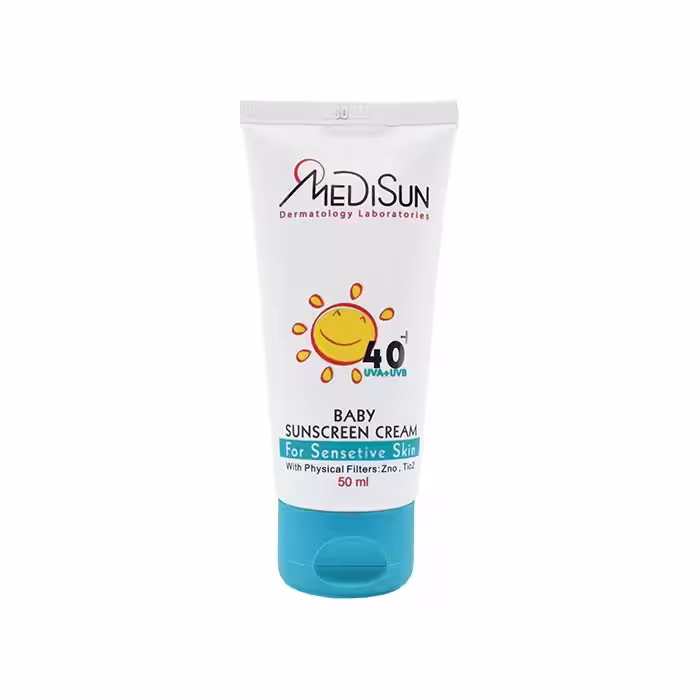 ضد آفتاب کودک مدیسان SPF40  پوست حساس