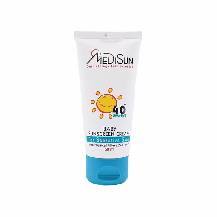 ضد آفتاب کودک مدیسان SPF40  پوست حساس