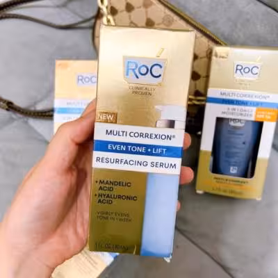 سرم ضد چروک لیفتینگ قوی رفع لک و تیرگی و افتادگی و شل شدگی پوست Roc
