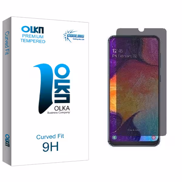 محافظ صفحه نمایش حریم شخصی کولینگ مدل Olka مناسب برای گوشی موبایل سامسونگ Galaxy A70s