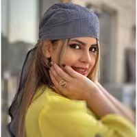 روسری دورگ/ سربند دخترانه اسپرت خاکستری