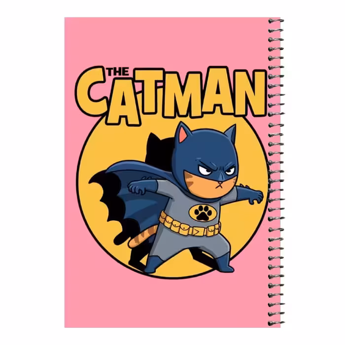 دفتر مشق 80 برگ اس جی مدل بتمن
