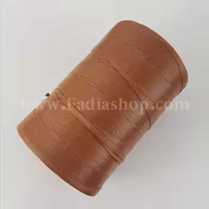 دوک چرم مگافیل تریشه ای قهوه ای عبایی