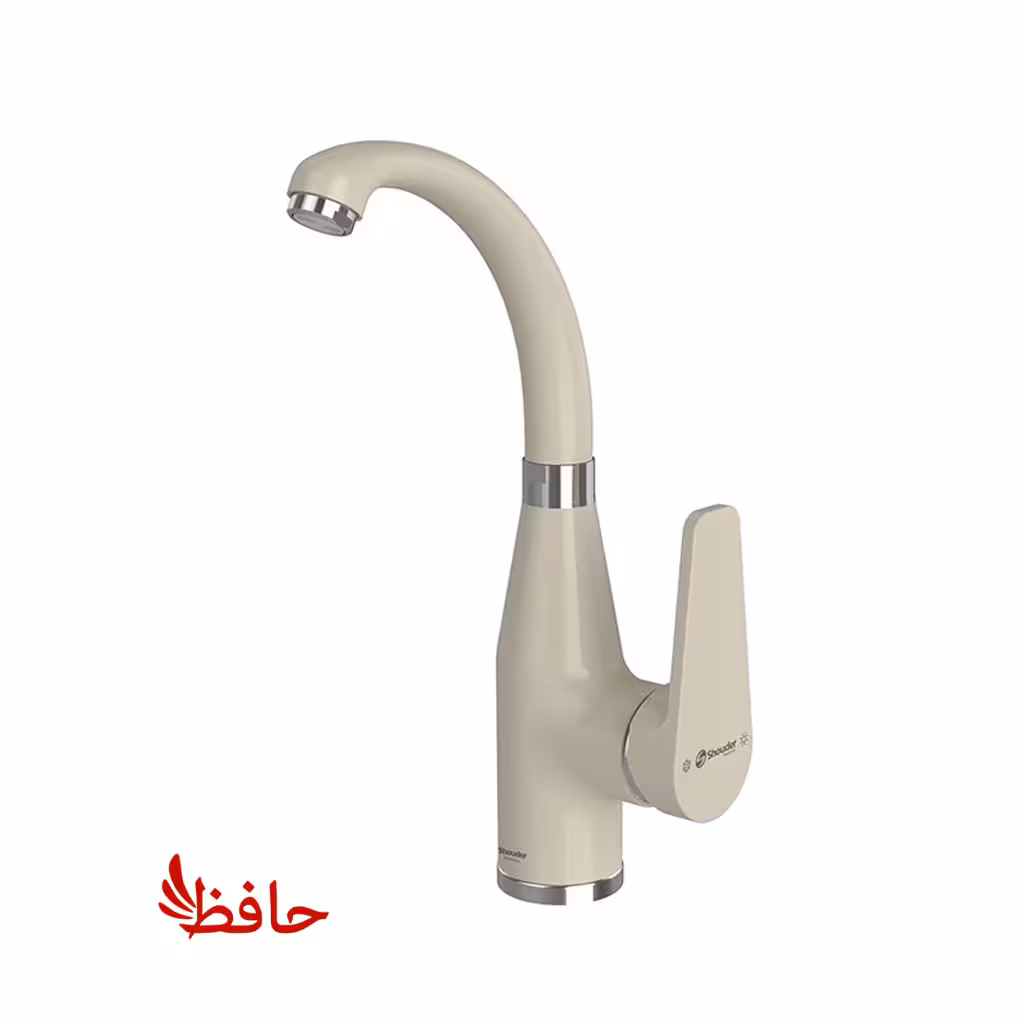 شیر روشویی متحرک شودر مدل لیون شیری کروم