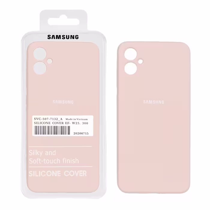 قاب سیلیکونی پاک کنی اورجینال درجه یک Samsung Galaxy A05 - کالباسی (پک دار)