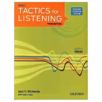 کتاب Tactics for listening 3rd basic اثر jack c richards انتشارات جنگل