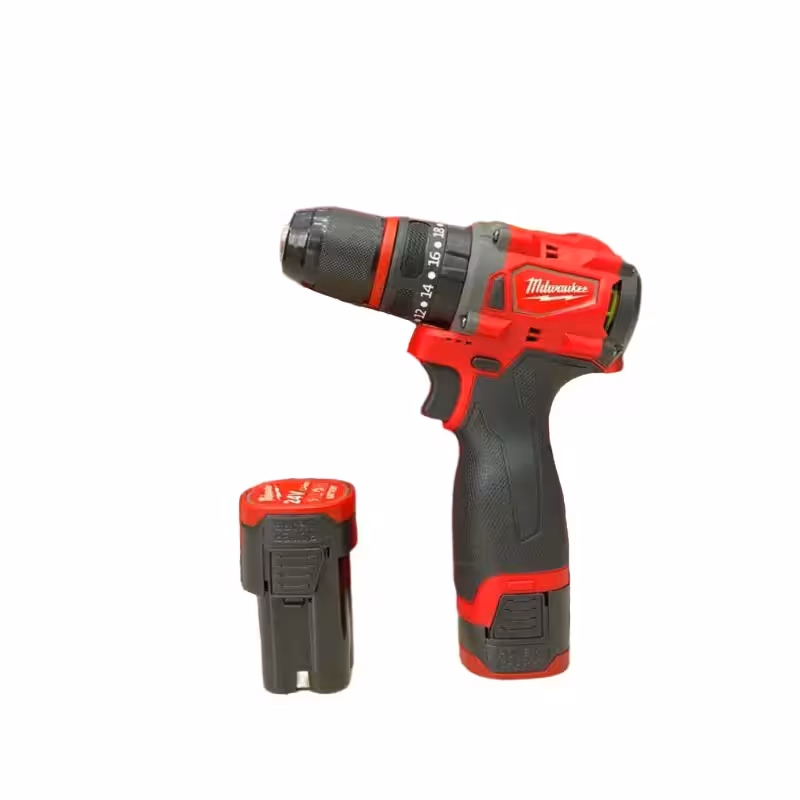 دریل شارژی 24 ولت میلواکی براشلس و پولیش دار