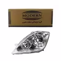 چراغ جلو تیبا موتوردار مدرن راست