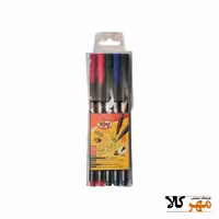 روان نویس نوک نمدی بسته ای 5 رنگ king