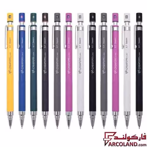 مداد نوکی 0.7 میلی متری دسین کریتورز کلاس Dessin MP-DA1001 بسته 12 عددی
