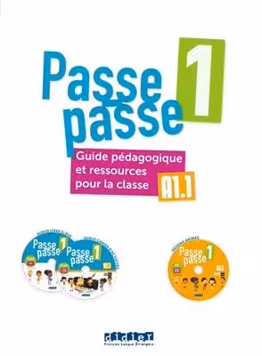 كتاب معلم فرانسوی پسه پسه Passe – passe 1 – Guide pédagogique