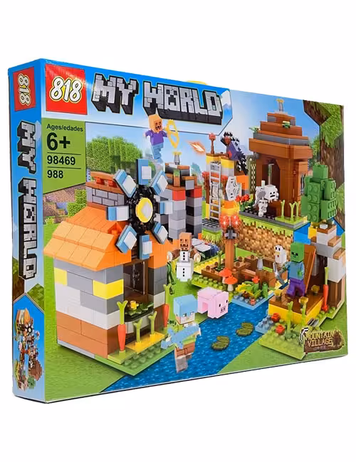 لگو 988 تکه ماینکرافت کد 98469