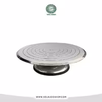 گردون کیک ایرانی استیل 25 سانت