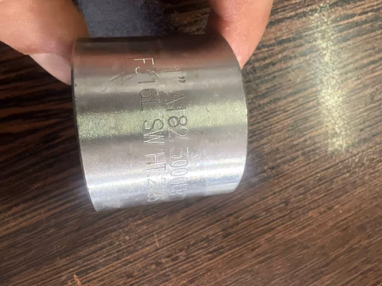 فول کوپلینگ استنلس استیل 1 اینچ کلاس 3000 ساکت ولد از جنس SA182F316 L