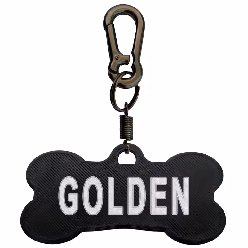 پلاک شناسایی سگ مدل Golden | چاوه