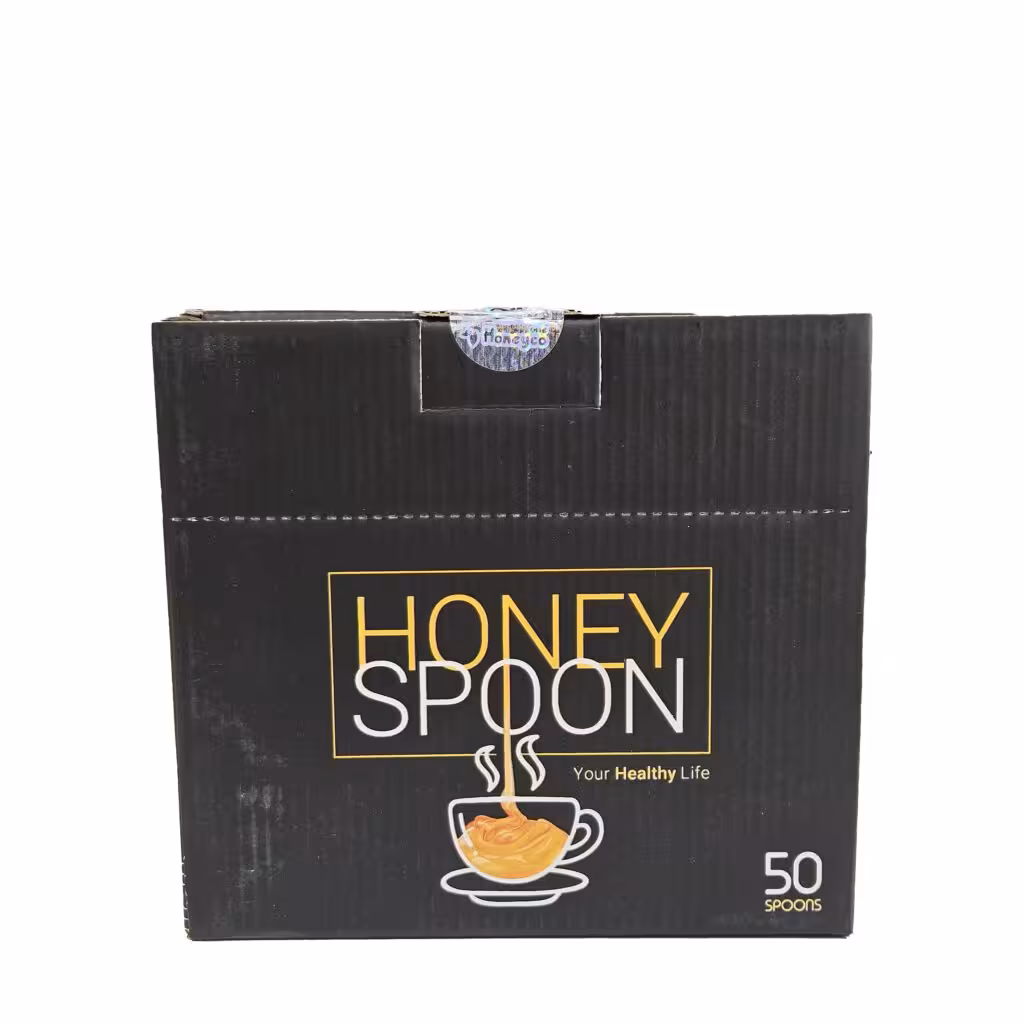 قاشق عسلی 50عددی هانی کو وانHoneyco1 honey spoon 50