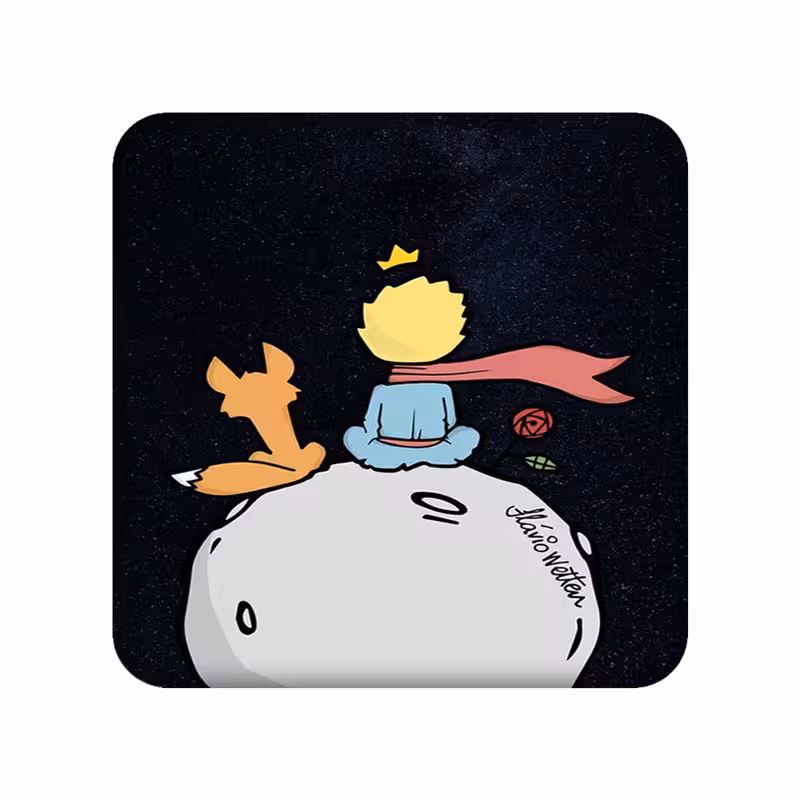 زیر لیوانی طرح شازده کوچولو کد 737