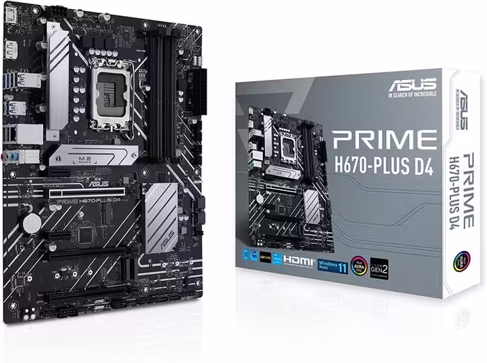 مادربرد ASUS مدل PRIME H670 PLUS D4