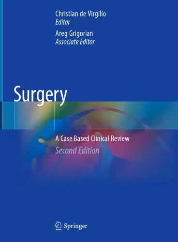خرید و دانلود نسخه کامل کتاب Surgery: A Case Based Clinical Review