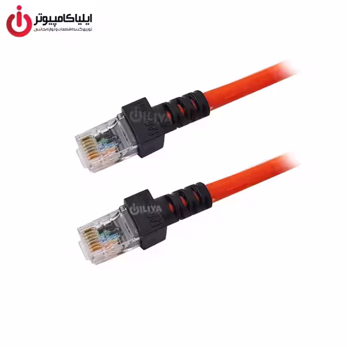 کابل شبکه CAT6 برند نگزنس به طول 0.3 متر