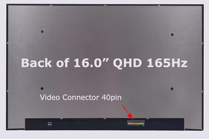 ال سی دی لپ تاپ 16 FHD 165Hz بدون چای پیچ