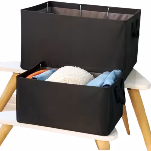 باکس برزنتی اسکلت دار ضخیم بدون درب کوچک رنگ مشکی