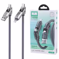 کابل شارژ چندکاره فست شارژ 240 وات ارلدام EC-IC02 طول 1.2 متر