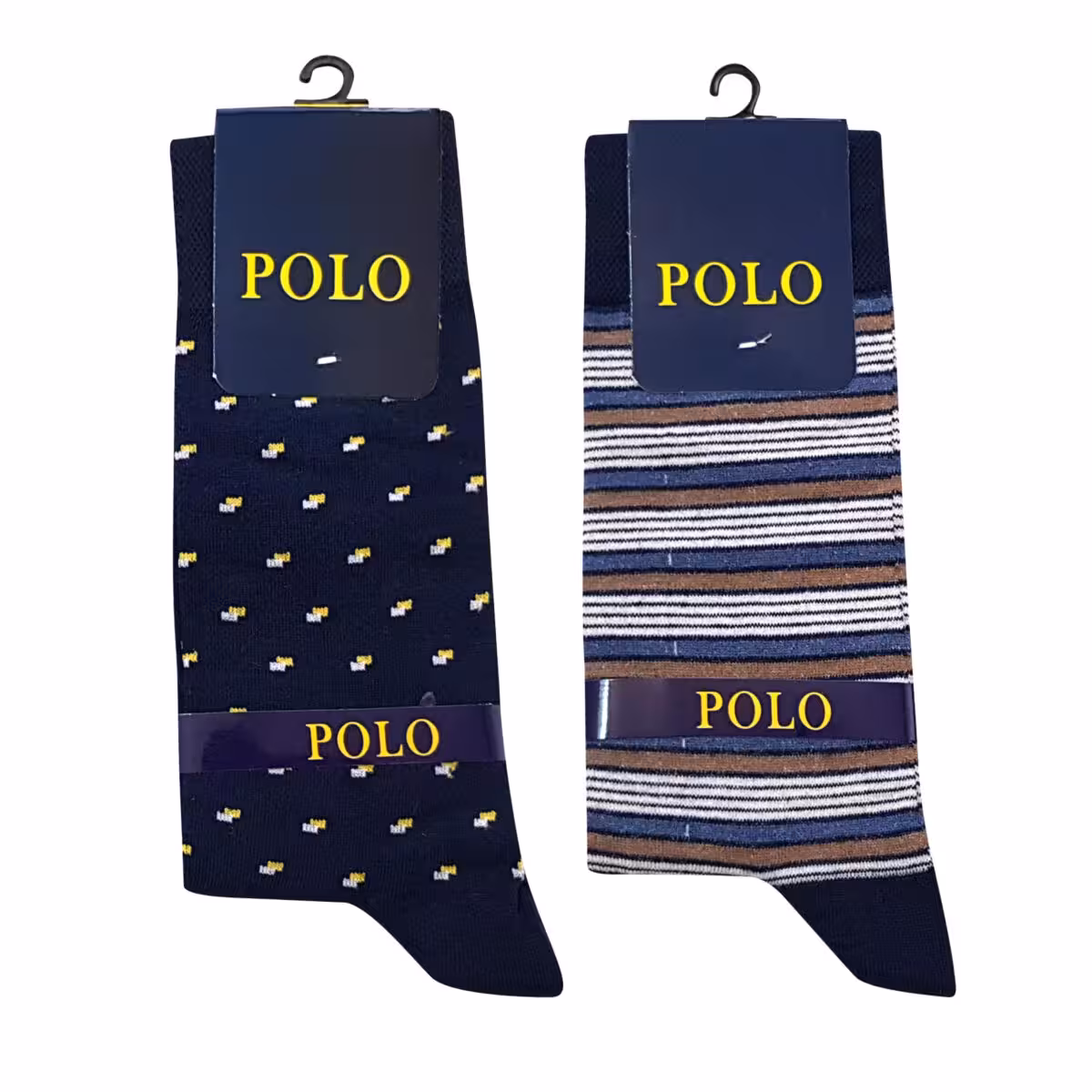 جوراب ساق بلند مردانه مدل 5183-694-2 بسته 2 عددی