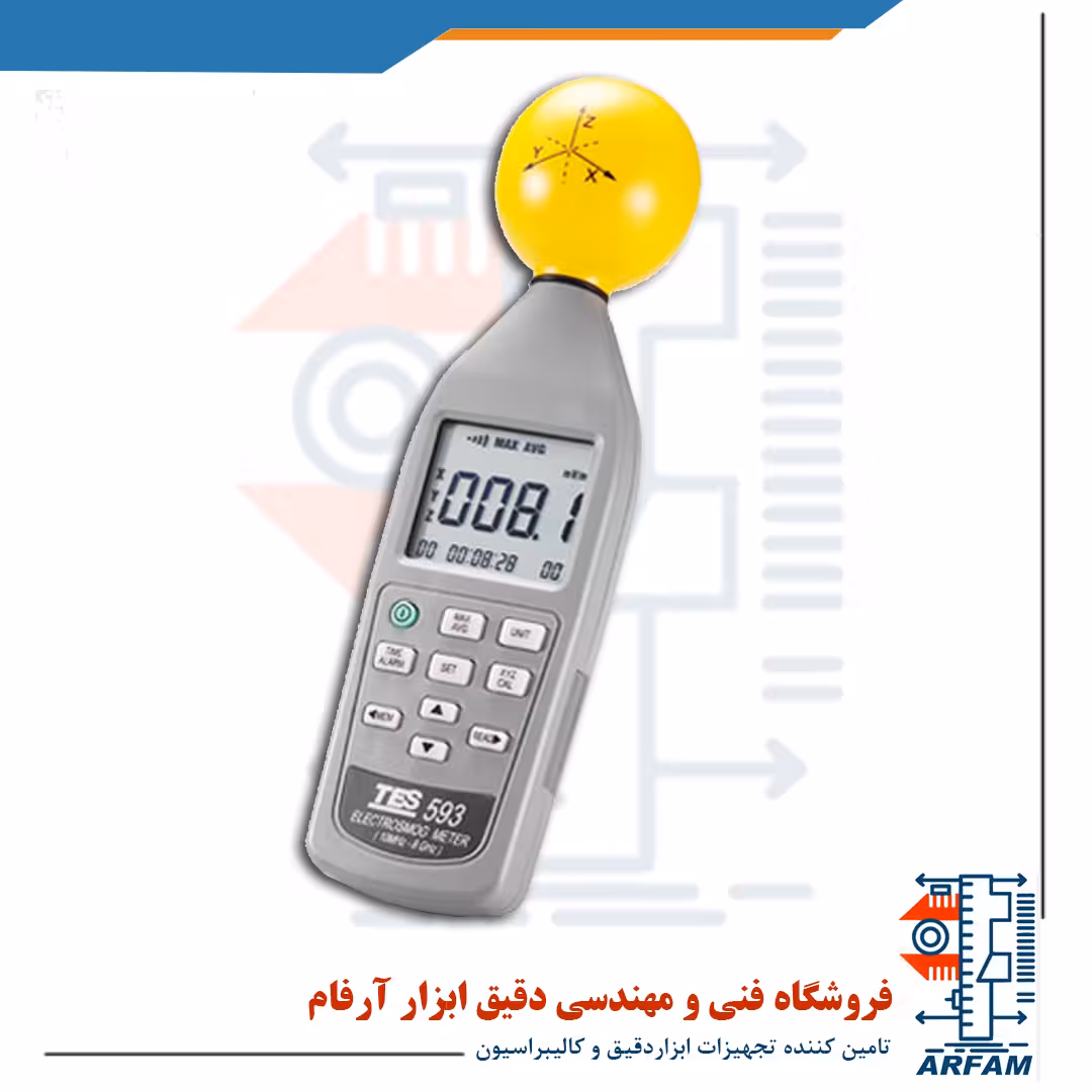 دستگاه اندازه گیری امواج الکترومغناطیس TES-593